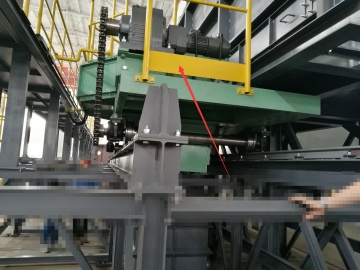 出口日本設(shè)備使用東元R系列雙段減速機(jī)