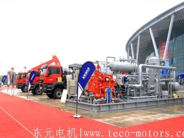 東元電機在第十一屆中國(東營)國際石油石化裝備與技術展覽會展出