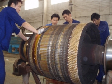 異步電動機電容器故障維修