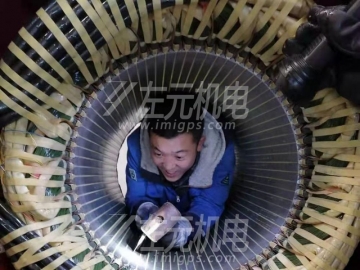 焦化企業(yè)AEM品牌132KW電機維修