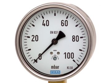 612.20膜盒式壓力表，銅合金材質(zhì)