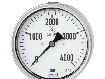 PG23HP-P波登管壓力表，不銹鋼材質(zhì)