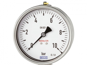 PG28波登管壓力，哈氏合金材質(zhì)