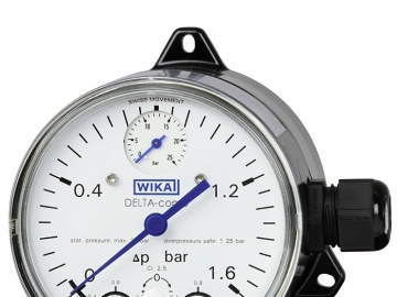 DPGS40帶微動(dòng)開(kāi)關(guān)的差壓表