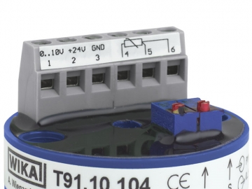 T91.10, T91.20模擬式溫度變送器