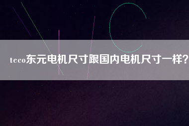 teco東元電機尺寸跟國內電機尺寸一樣？