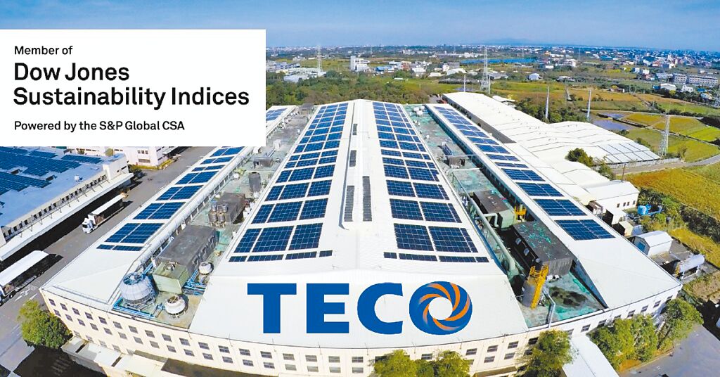 東元電機(jī)已連續(xù)三年入選DJSI道瓊永續(xù)指數(shù)新興市場(chǎng)類別，更三度列入國際永續(xù)評(píng)比機(jī)構(gòu)標(biāo)準(zhǔn)普爾（S&P Global）永續(xù)年鑑。圖／東元電機(jī)提供